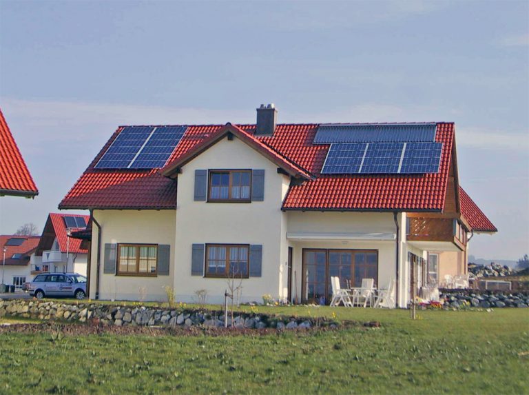 Sonnenenenergiehaus